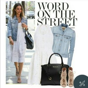 J. Crew denim light blue jacket